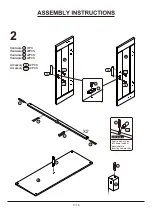 Preview for 9 page of Furniture of America YNJ-1532C5 Assembly Instructions Manual