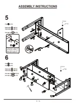 Preview for 11 page of Furniture of America YNJ-1532C5 Assembly Instructions Manual