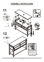 Preview for 15 page of Furniture of America YNJ-1532C5 Assembly Instructions Manual