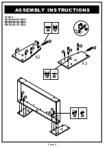 Preview for 8 page of Furniture of America YNJ-15403C5 Assembly Instructions Manual