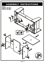 Preview for 10 page of Furniture of America YNJ-15403C5 Assembly Instructions Manual