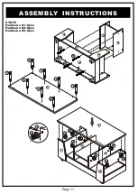 Preview for 11 page of Furniture of America YNJ-15403C5 Assembly Instructions Manual