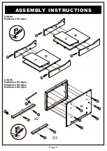 Preview for 9 page of Furniture of America YNJ-15404C5 Assembly Instructions Manual