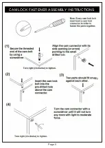 Preview for 5 page of Furniture of America YNJ-15405C5 Assembly Instructions Manual