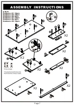 Preview for 7 page of Furniture of America YNJ-15405C5 Assembly Instructions Manual