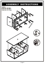 Preview for 9 page of Furniture of America YNJ-15405C5 Assembly Instructions Manual