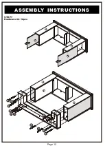 Preview for 12 page of Furniture of America YNJ-15410C5 Assembly Instructions Manual