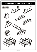 Preview for 13 page of Furniture of America YNJ-15410C5 Assembly Instructions Manual