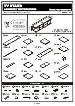 Preview for 6 page of Furniture of America YNJ-15413C5-TV Assembly Instructions Manual