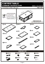 Preview for 6 page of Furniture of America YNJ-1547C5 Assembly Instructions Manual