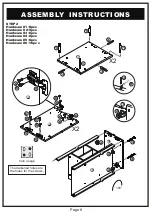 Preview for 8 page of Furniture of America YNJ-1547C5 Assembly Instructions Manual