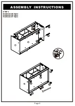 Preview for 9 page of Furniture of America YNJ-1547C5 Assembly Instructions Manual