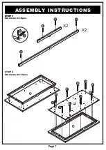 Preview for 7 page of Furniture of America YNJ-15501C5 Assembly Instructions Manual