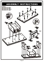 Preview for 9 page of Furniture of America YNJ-15501C5 Assembly Instructions Manual