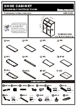 Preview for 6 page of Furniture of America YNJ-1560 Assembly Instructions Manual