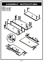 Preview for 7 page of Furniture of America YNJ-1560 Assembly Instructions Manual