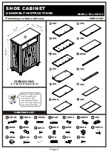 Preview for 6 page of Furniture of America YNJ-1661C5 Assembly Instructions Manual