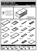 Предварительный просмотр 6 страницы Furniture of America YNJ-16909C5 Assembly Instructions Manual