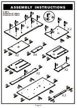 Предварительный просмотр 8 страницы Furniture of America YNJ-16909C5 Assembly Instructions Manual