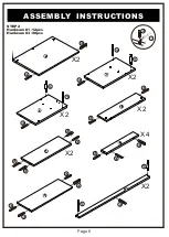 Preview for 8 page of Furniture of America YNJ-16910C5 Assembly Instructions Manual