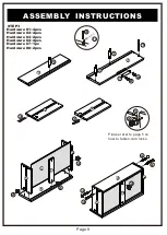 Preview for 9 page of Furniture of America YNJ-16910C5 Assembly Instructions Manual