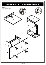 Preview for 10 page of Furniture of America YNJ-16910C5 Assembly Instructions Manual