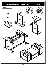 Preview for 12 page of Furniture of America YNJ-16910C5 Assembly Instructions Manual