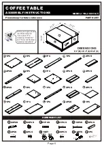 Предварительный просмотр 6 страницы Furniture of America YNJ-16911C5 Assembly Instructions Manual