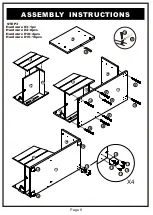 Preview for 9 page of Furniture of America YNJ-16912C2 Assembly Instructions Manual