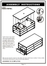 Preview for 11 page of Furniture of America YNJ-16912C2 Assembly Instructions Manual