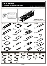 Preview for 6 page of Furniture of America YNJ-16913C5-84TV Assembly Instructions Manual