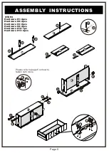 Preview for 8 page of Furniture of America YNJ-16913C5-84TV Assembly Instructions Manual