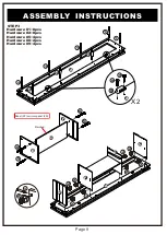 Preview for 9 page of Furniture of America YNJ-16913C5-84TV Assembly Instructions Manual