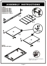 Preview for 8 page of Furniture of America YNJ-16913C5 Assembly Instructions Manual