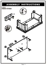 Preview for 11 page of Furniture of America YNJ-16913C5 Assembly Instructions Manual