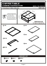 Preview for 6 page of Furniture of America YNJ-16917C0 Assembly Instructions Manual