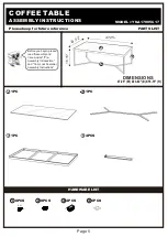 Preview for 5 page of Furniture of America YNJ-17905C17 Assembly Instructions Manual