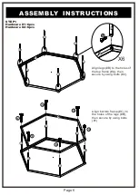 Preview for 6 page of Furniture of America YNJ-17906C17 Assembly Instructions Manual