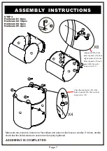 Preview for 7 page of Furniture of America YNJ-17907C2 Assembly Instructions Manual