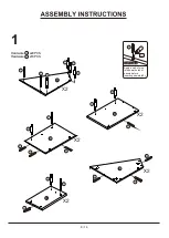 Preview for 8 page of Furniture of America YNJ-1792C1 Assembly Instructions Manual