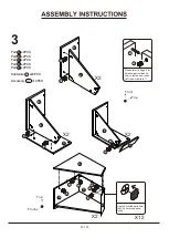 Preview for 10 page of Furniture of America YNJ-1792C1 Assembly Instructions Manual