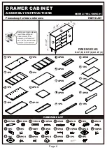 Preview for 6 page of Furniture of America YNJ-1865C21 Assembly Instructions Manual