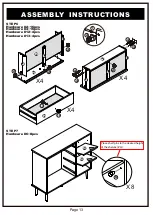 Preview for 13 page of Furniture of America YNJ-1865C21 Assembly Instructions Manual