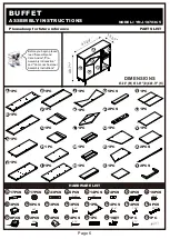 Preview for 6 page of Furniture of America YNJ-18703C5 Assembly Instructions Manual