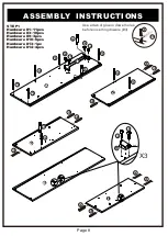 Preview for 8 page of Furniture of America YNJ-18703C5 Assembly Instructions Manual