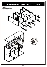 Preview for 14 page of Furniture of America YNJ-18703C5 Assembly Instructions Manual