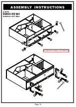 Preview for 15 page of Furniture of America YNJ-18703C5 Assembly Instructions Manual