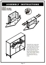 Preview for 17 page of Furniture of America YNJ-18703C5 Assembly Instructions Manual