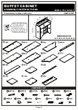 Preview for 6 page of Furniture of America YNJ-18704C5 Assembly Instructions Manual