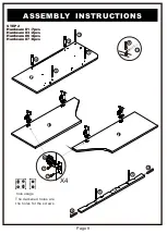 Preview for 9 page of Furniture of America YNJ-18704C5 Assembly Instructions Manual